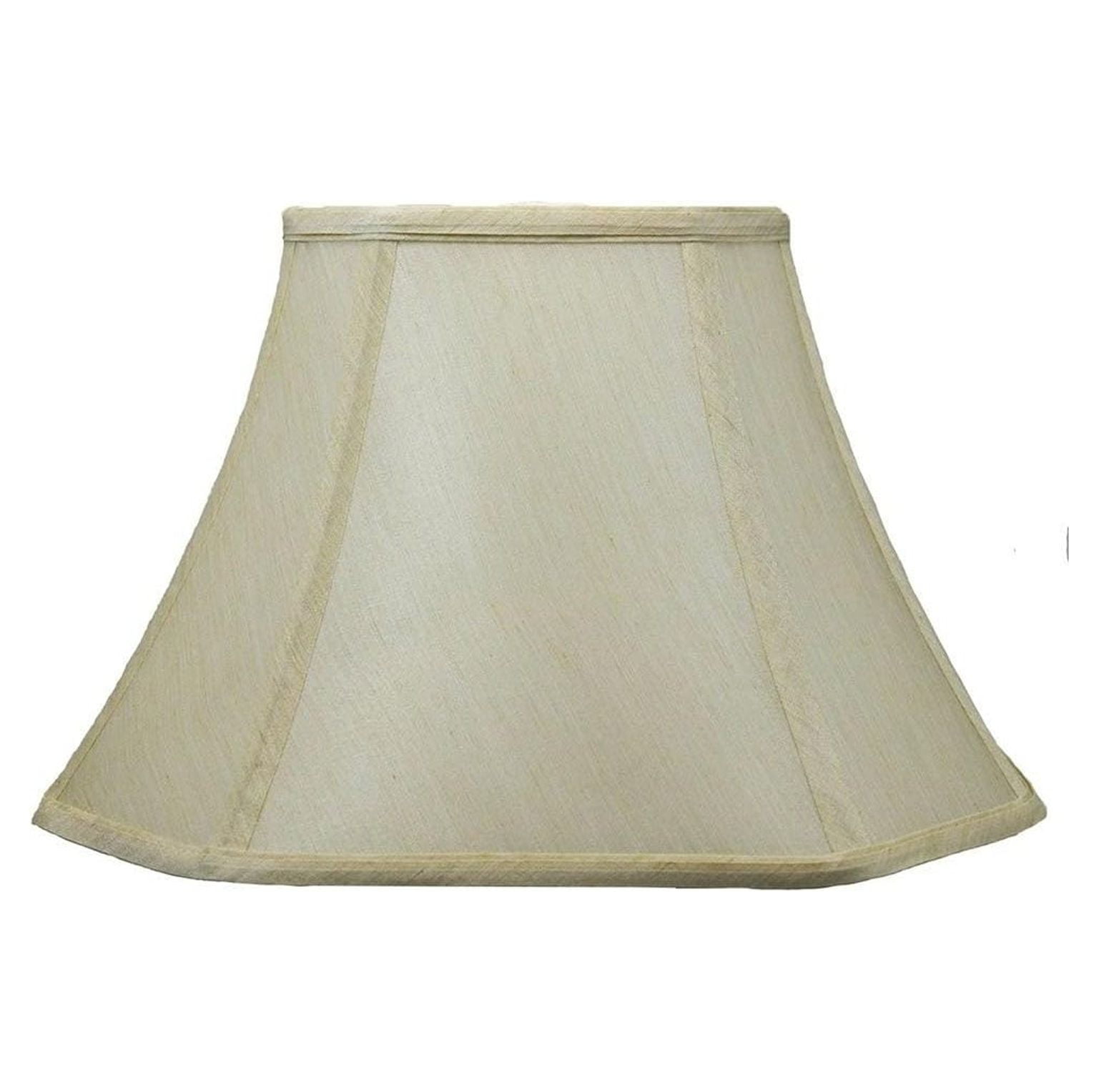 CodYinFI Square Cut Corner Lamp Shade, 12-inch, Cream, Softback (Spider ...