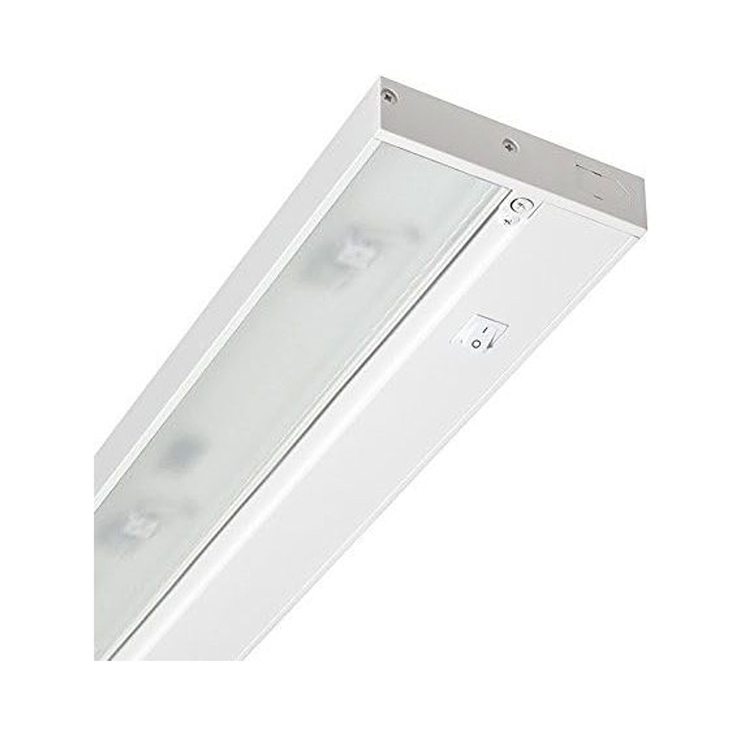 Modern White Glass LED Wall Light Fixture