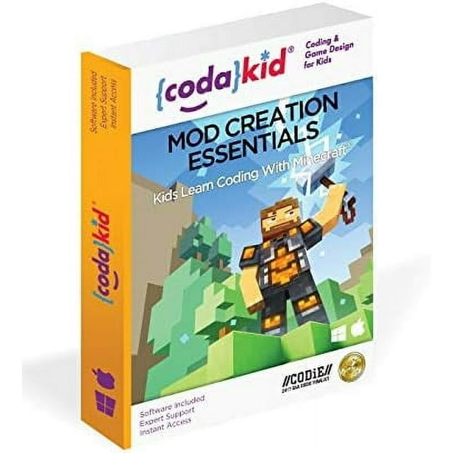 CodaKid Coding for Kids with Minecraft - Ages 8+ Learn Real Java Computer Programming (PC & Mac)