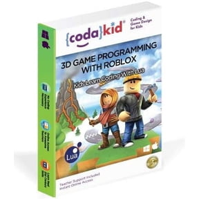 CodaKid Roblox Coding, Award-Winning, Coding for Kids, Ages 9+ with Online Mentoring Assistance, Learn Computer Programming and Code Fun Games with Lua