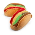 thumbnail image 1 of Coddies Taco Slippers | Unisex Funny Slippers, Novelty Comfortable Pantuflas, Gag Gift | Men, Women & Kids (8-11 Men | 10-13 Women), 1 of 7