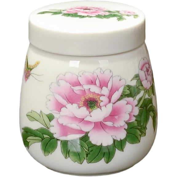 Coddled Egg Cups with Lids, Vintage Ceramic Egg Cooker 220ml - Porcelain Soft Boiled Egg Coddlers for Breakfast Serving and Chawanmushi