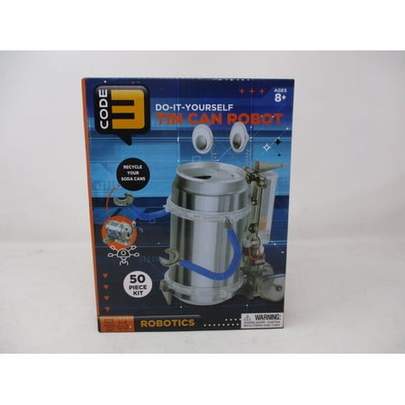 Code 3 Do It Yourself Tin Can Robot