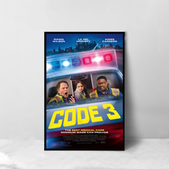 Code 3 Movie Art Print Room Decoration Art For Gift, Unframed Poster
