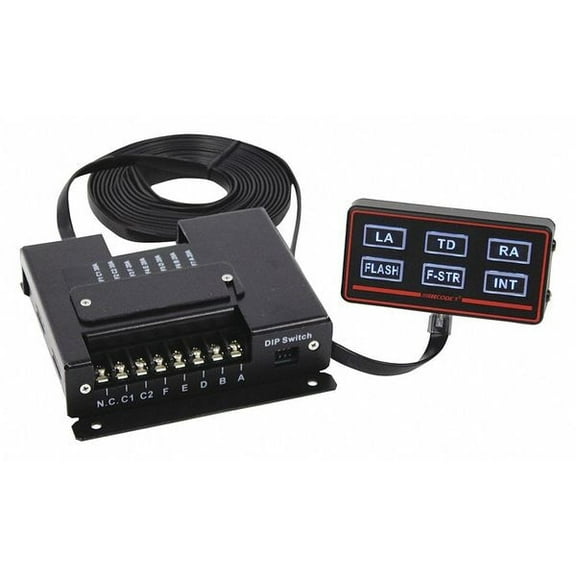 Code 3 Rocker Switch,SPDT Contact,8 Connections 450R-L6