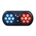 thumbnail image 1 of Code 3 Visor Flip Light,LED,Red/Blue,11 In W VFP36RB, 1 of 1
