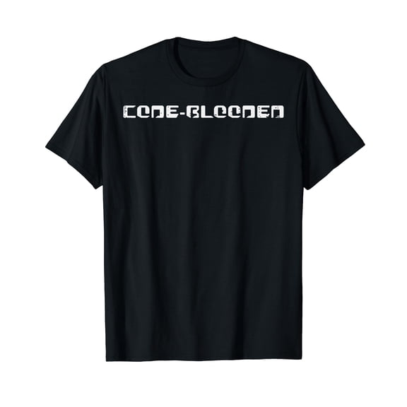 Code Blooded Programmer Coder Software Developer Men Women T-Shirt
