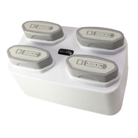 Code CRA-A274-P1 Quad-Bay Battery Charger with US Power Supply