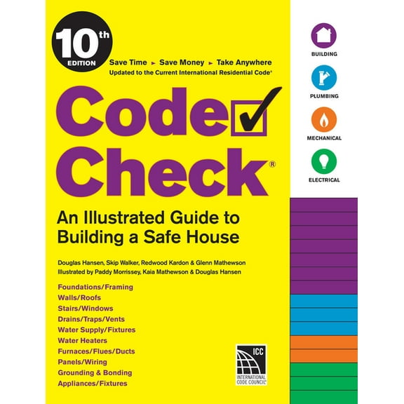Code Check 10th Edition: An Illustrated Guide to Building a Safe House, (Spiral-Bound)