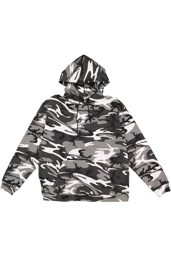 3969 Men's Camo Pullover Hoodie