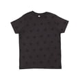 thumbnail image 1 of Code Five B04538504 Youth Star Print T-Shirt, Smoke Star - Medium, 1 of 2
