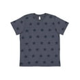 thumbnail image 1 of Code Five B04538654 Youth Star Print T-Shirt, Denim Star - Medium, 1 of 2