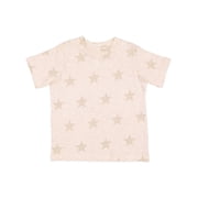 Code Five B04638243 Toddler Star Print T-Shirt, Natural Heather Star - Size 2T