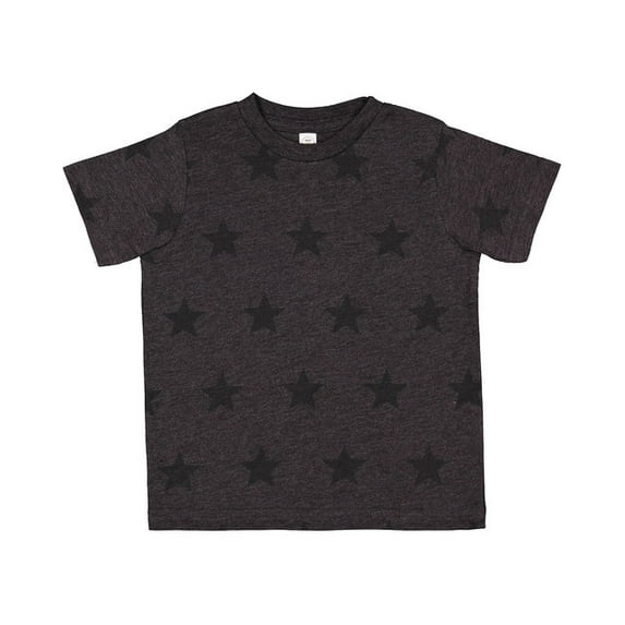 Code Five B04638502 Toddler Star Print T-Shirt, Smoke Star - 5 to 6 Months