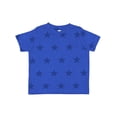 thumbnail image 1 of Code Five B04638754 Toddler Star Print T-Shirt, Royal Star - Size 3T, 1 of 3
