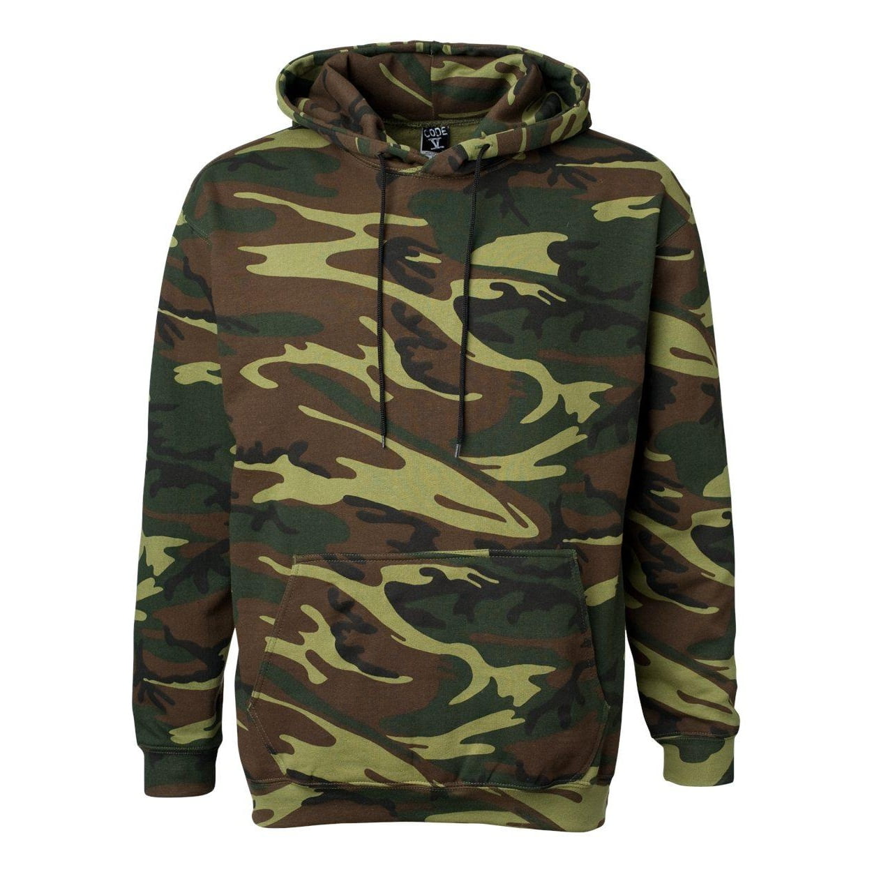 Code Five Camo Pullover Fleece Hoodie - Walmart.com