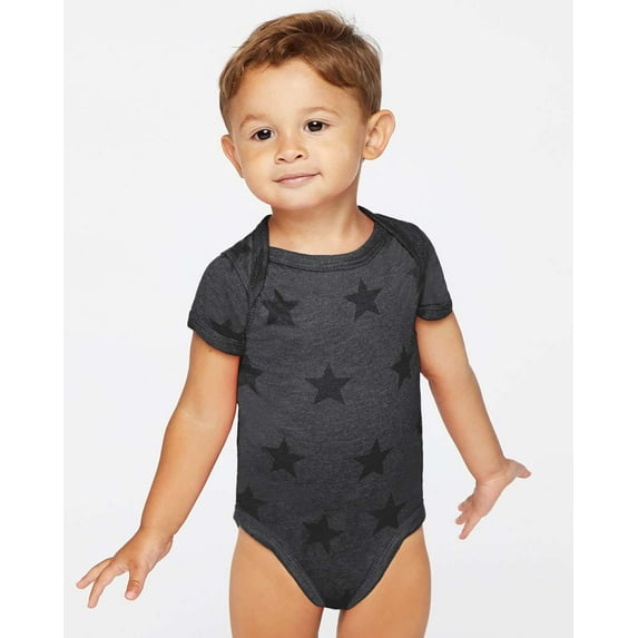Code Five Infant Star Print Bodysuit