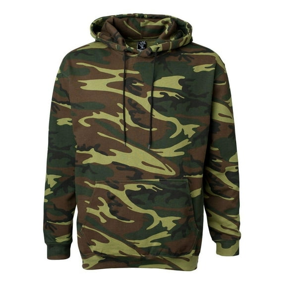 Code Five Men's Camo Pullover Fleece Hoodie