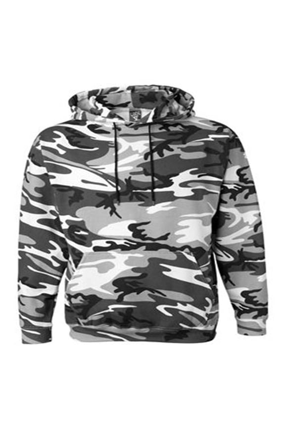 Men's Camo Pullover Fleece Hoodie
