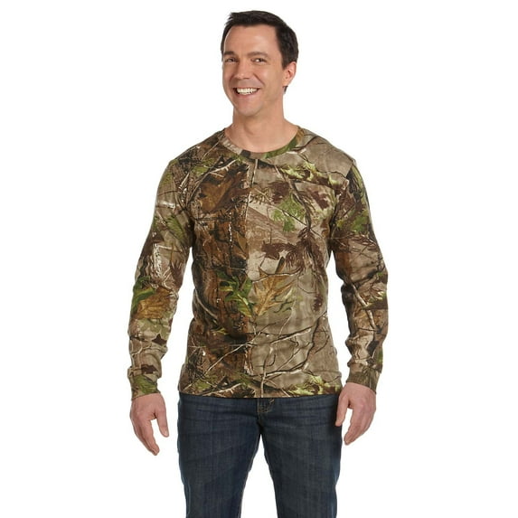 Code Five Men's Realtree Long-Sleeve Camo T-Shirt - 3981