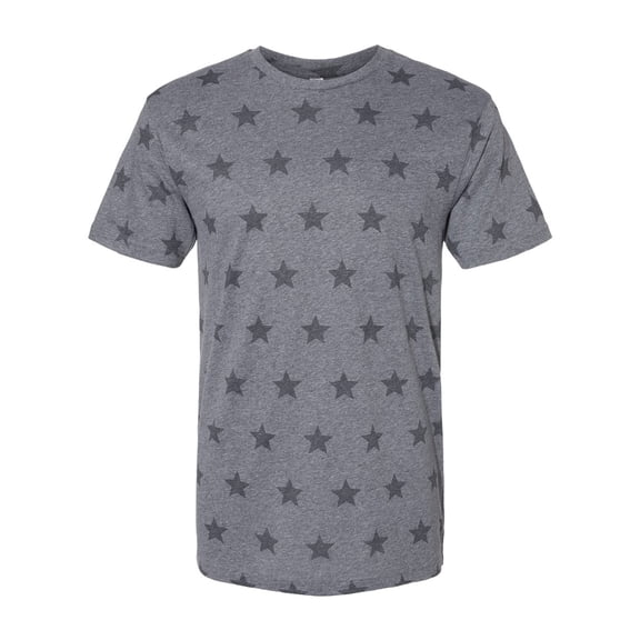 Code Five Star Print Tee Size up to 3XL