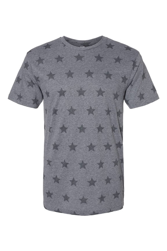 Star Print Tee Size up to 3XL