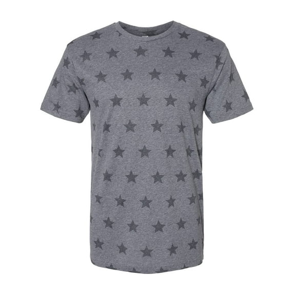 Code Five Star Print Tee Size up to 3XL