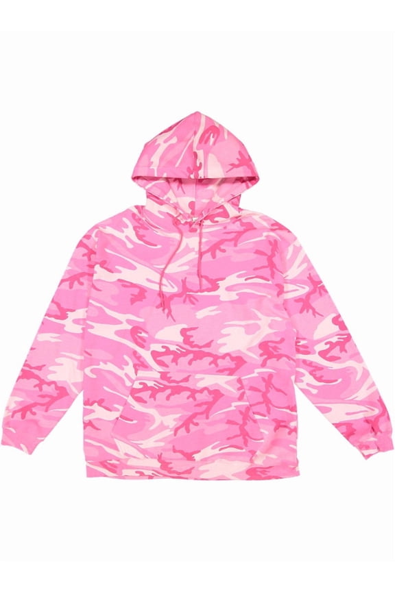 Camo Pullover Fleece Hoodie