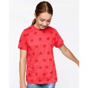 Code Five Youth Star Print Tee