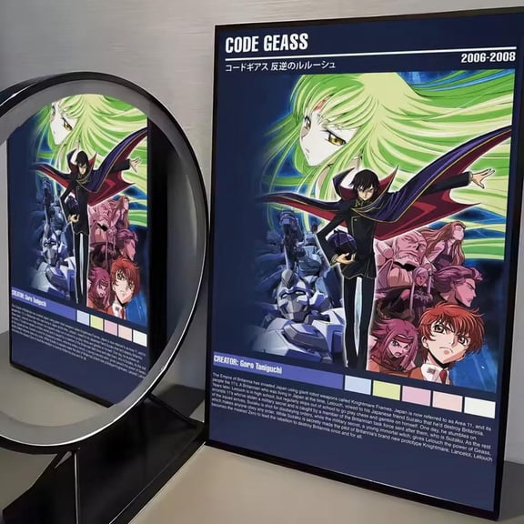 Code Geass Anime Poster Unframed Size 24''x36'' GooGate