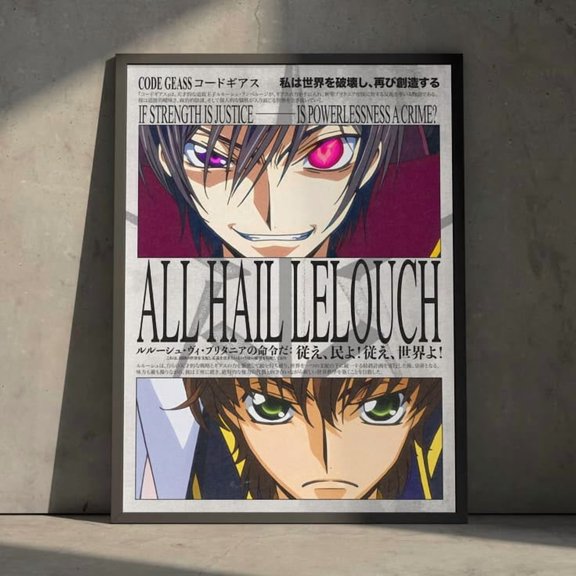 Code Geass Anime Poster size 24''x36'' GooGate
