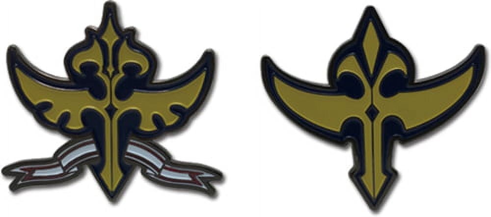 Code Geass S1- Knight Of Rounds & Britannian Military Symbol Pin ...