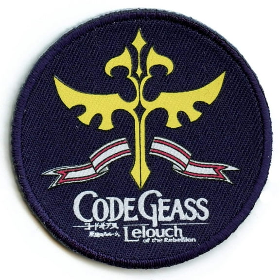 Code Geass Lulu Symbol Patch Lelouch of the Rebellion Embroidered Iron On