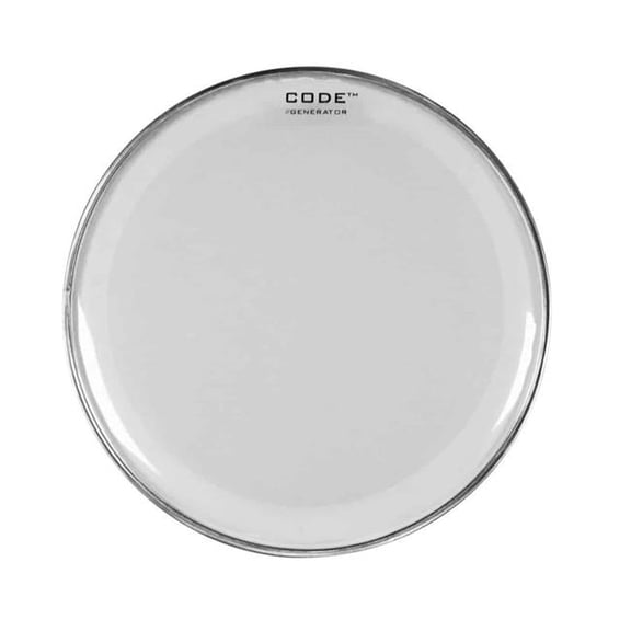 Code Generator Series Clear 12" Drumhead