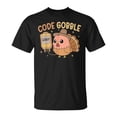 Code Gobble Turkey Cute Rn Cna Er Ed Nurse Thanksgiving TShirt ...
