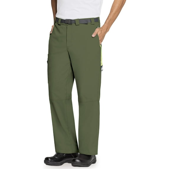 Code Happy Bliss w/ Certainty Male's Zip Fly Front Medical Scrub Pant CH205A