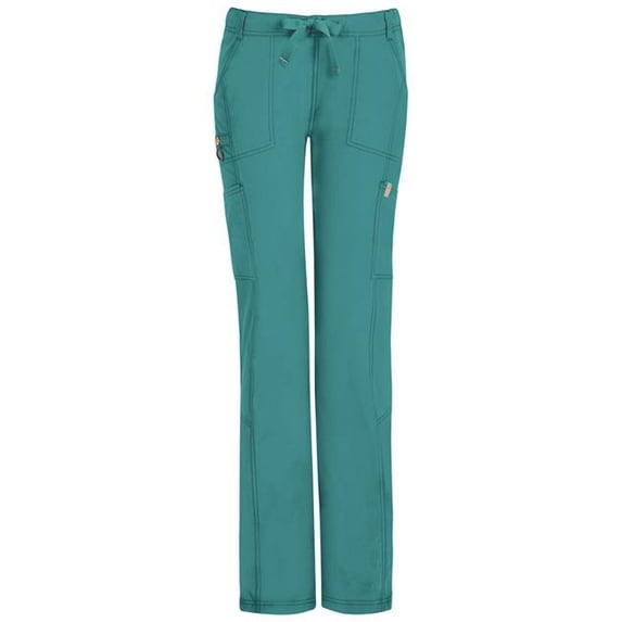Code Happy Low-Rise Drawstring Antimicrobial + Fluid Barrier Cargo Scrub Bottoms