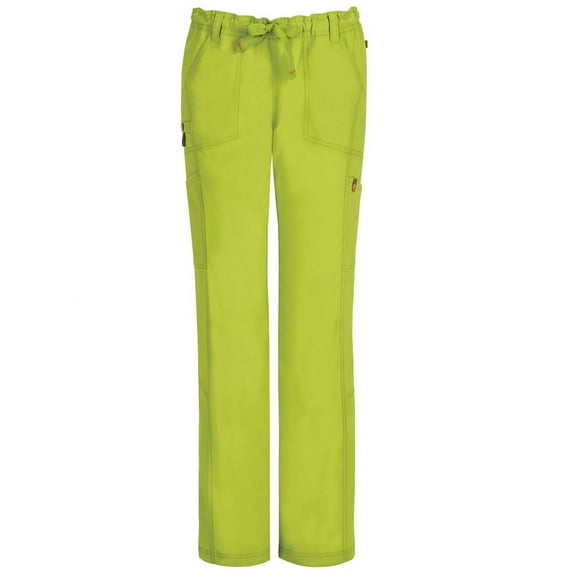 Code Happy Low-Rise Drawstring Cargo Pant w/ Antimicrobial Scrub Bottoms