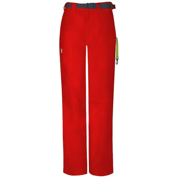 Code Happy Men's Zip Flyfront Straight Leg Belted Cargo Bottoms