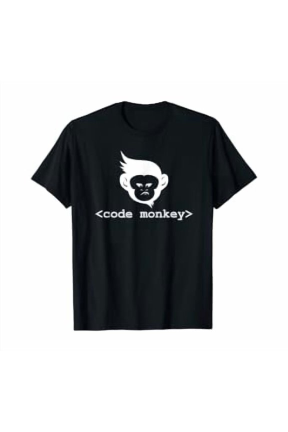 Code Monkey: Cool Programming Humor T-Shirt