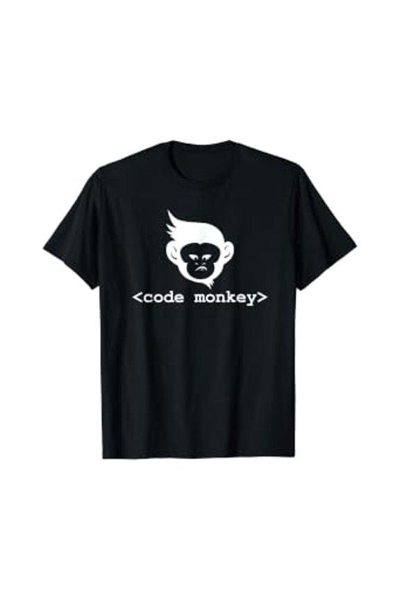 Code Monkey: Cool Programming Humor T-Shirt