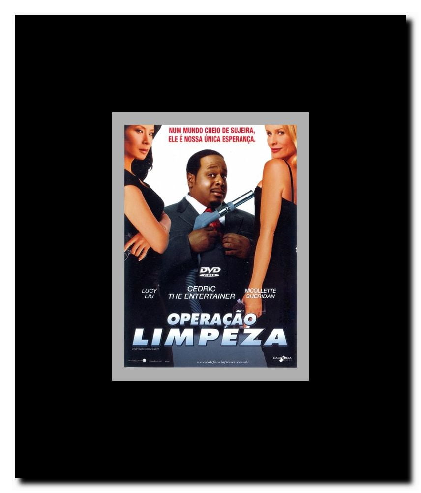 Code Name: The Cleaner Framed Movie Poster