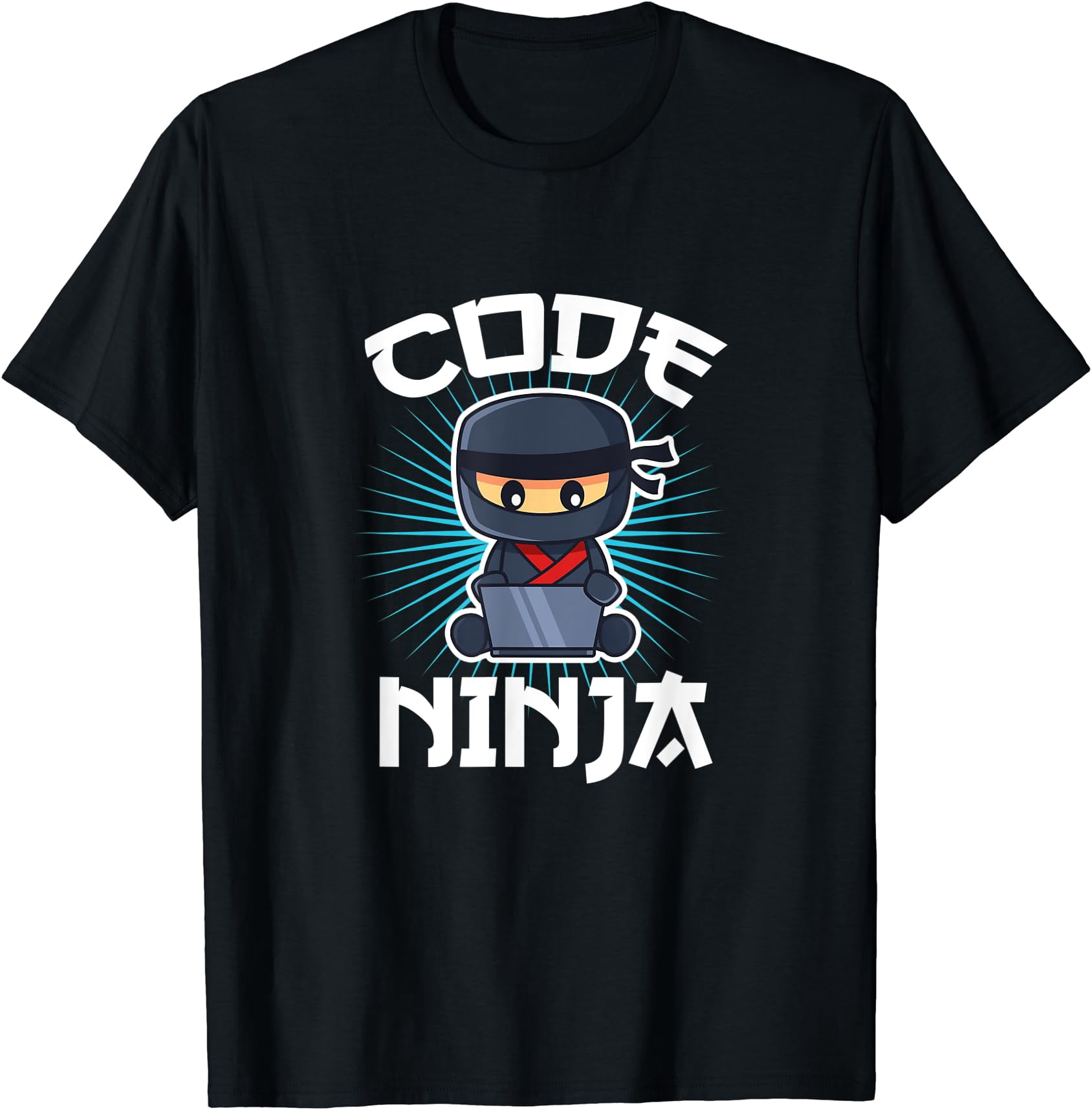 Code Ninja Programmer Coder Computer Programming Coding T-Shirt ...