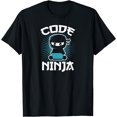 Code Ninja Programmer Coder Computer Programming Coding T-Shirt ...