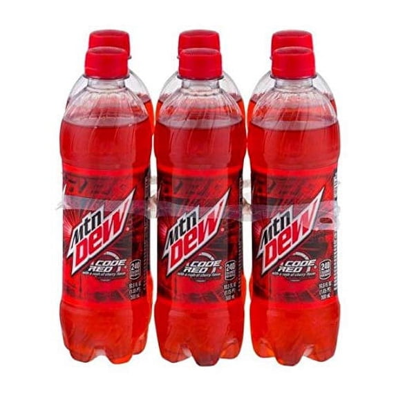 Code Red Soda, 16.9 oz bottle (6 count)