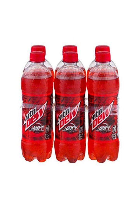 Code Red Soda, 16.9 oz bottle (6 count)
