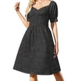 thumbnail image 1 of Code Sleeveless Dress chic and elegant woman dress Elegant gown womans clothing Dress woman, 1 of 6