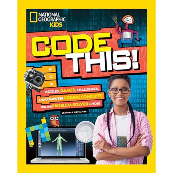 Pre-Owned Code This!: Puzzles, Games, Challenges, and Computer Coding Concepts for the Problem Solver in You (Paperback) 1426334435 9781426334436