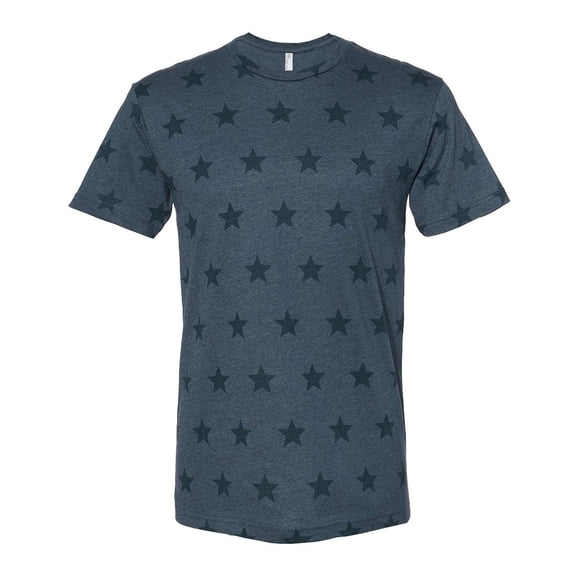 Code V 3929 Mens' Five Star T-Shirt (2 PACK)