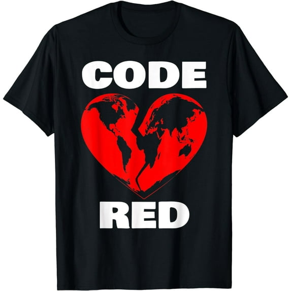 Code Very Red For Humanity T-Shirt